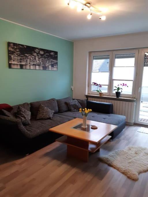 Ferienwohnung Philippi - Moselblick Mit Grosser Dachterrasse, 75 Qm, Hunde Willkommen Mehring  Bagian luar foto